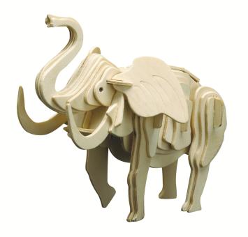 Woodconstruction Elephant 
