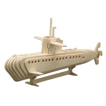 Woodconstruction Submarine Boat 