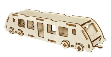 Holzbausatz Regionalzug Lasercut 