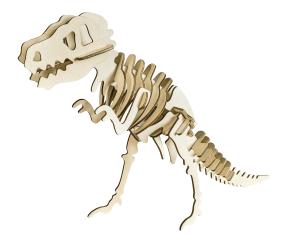 Holzbausatz Tyrannosaurus Lasercut 