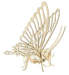 Wood construction Butterfly Lasercut 