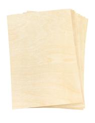 10 sheets of wooden paper for cutting 